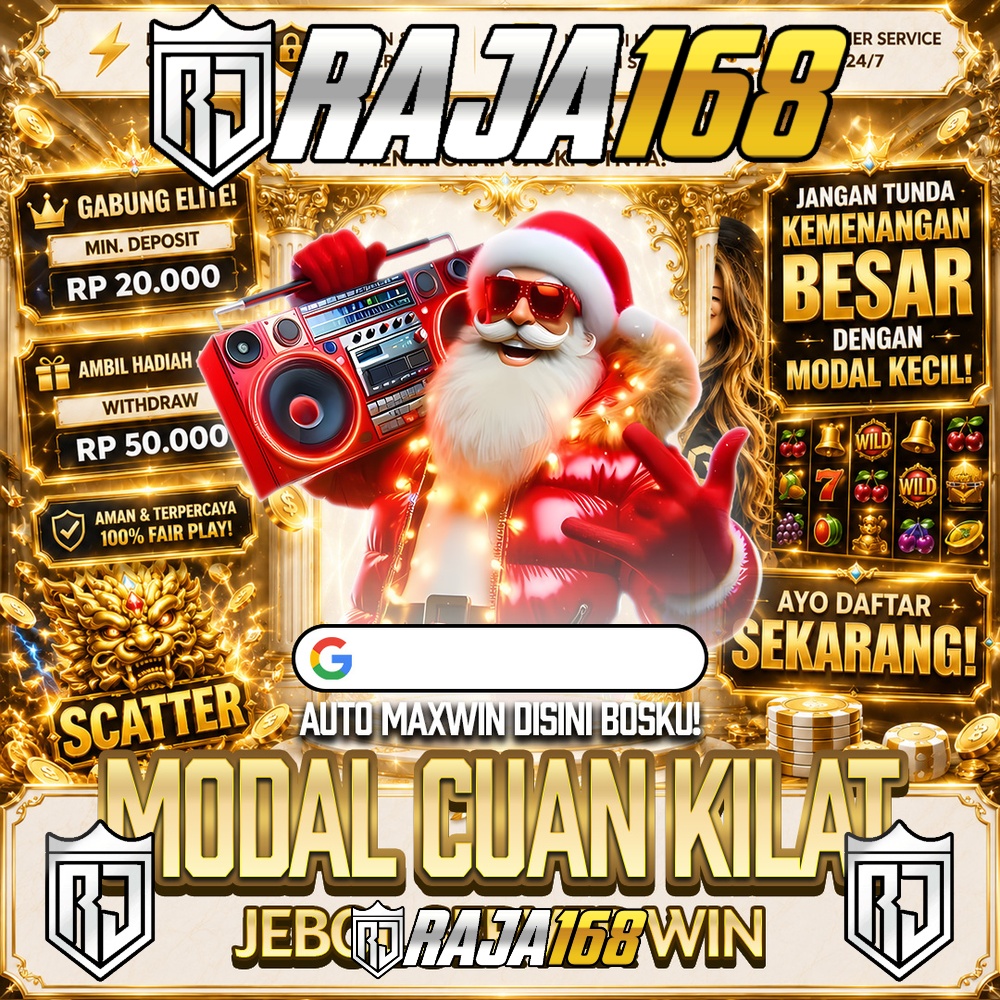 banner RAJA168: Link Slot Pulsa 10K Tanpa Potongan Gacor Hari Ini